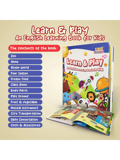 Mini Marvel -Learn & Play Activities Phonetic Learning Book for Toddlers